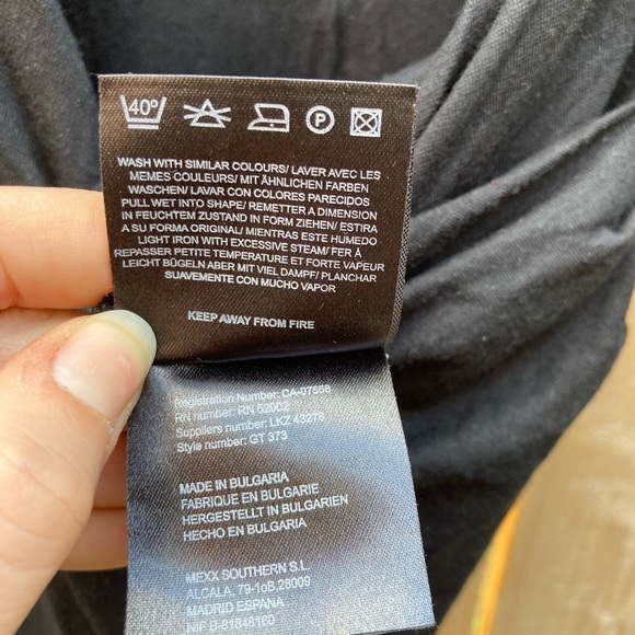 Black Mexx Top - Picture 6 of 6